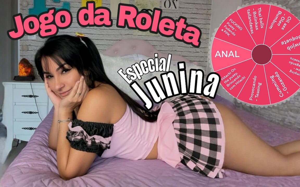 Roulettespel Emanuelly Raquel PPK en Anal