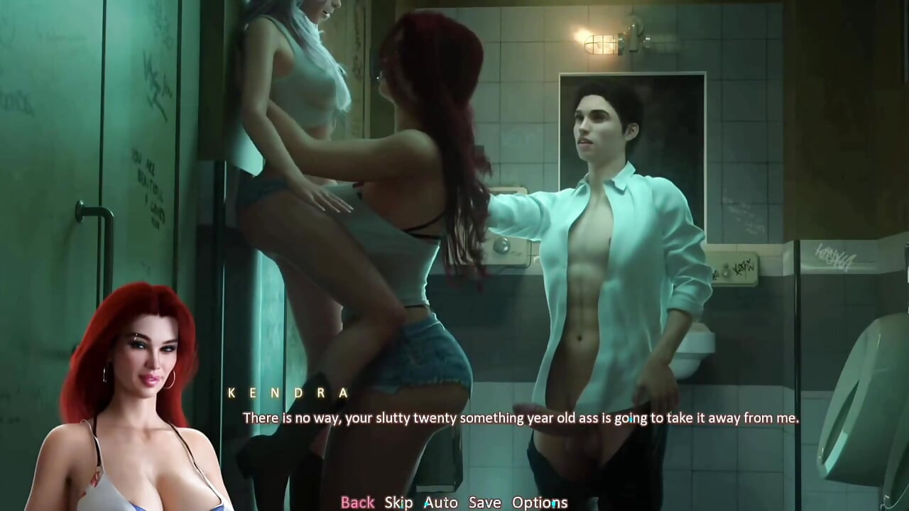 Threesome Sex in Bathroom