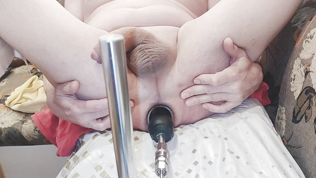 Anal i podwójna penetracja z maszyną