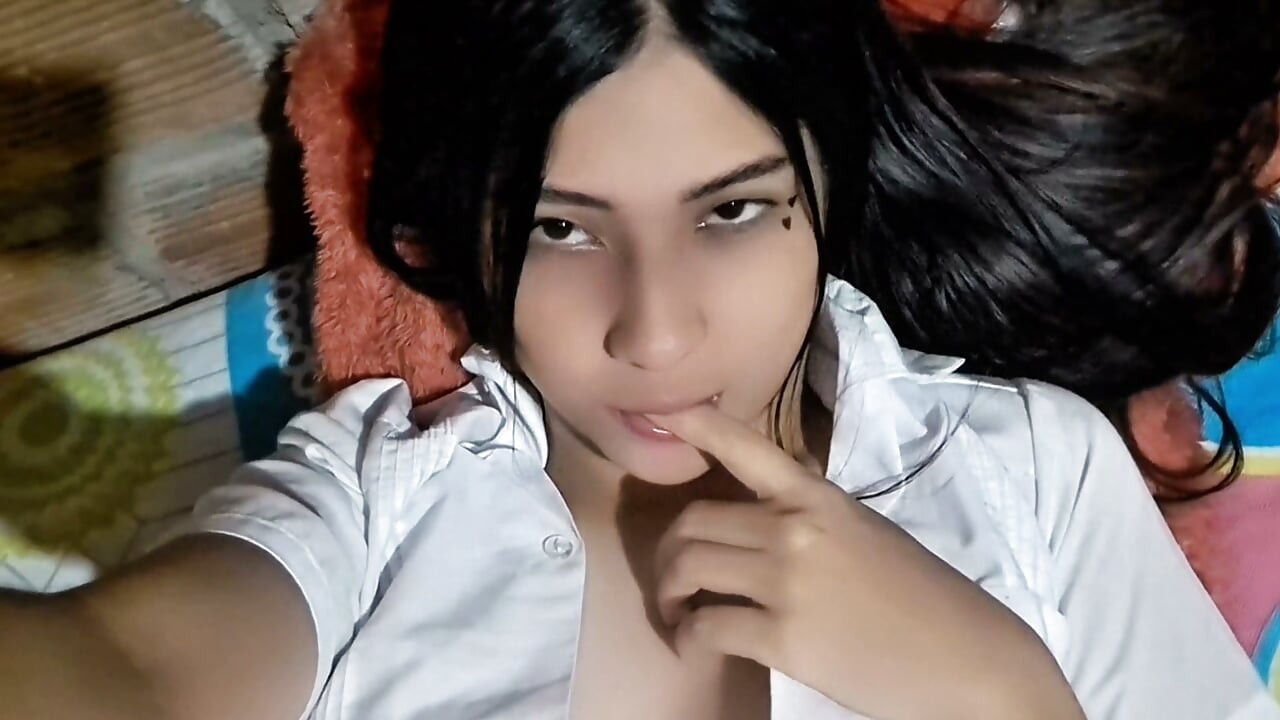 My ex-girlfriend doing omg porn after school