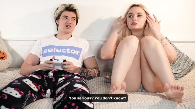 Step-sister Fucked Me so Hard She Almost Broke the Bed