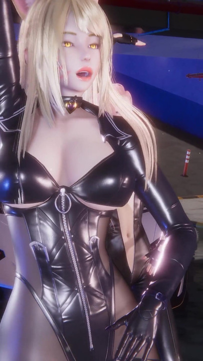 Epic moment from "MMD GIRL CRUSH - DRIVE Ahri Seraphine Akali Hot Kpop Dance League of Legends"