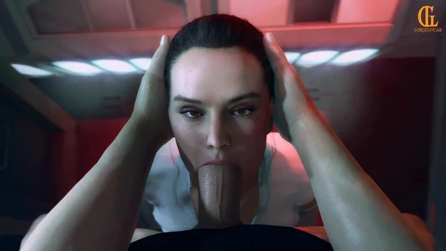 Rey делает минет