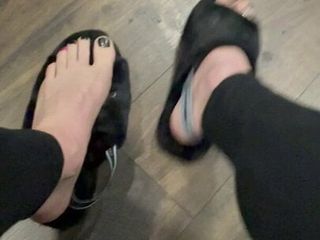 Sexy voeten en pik