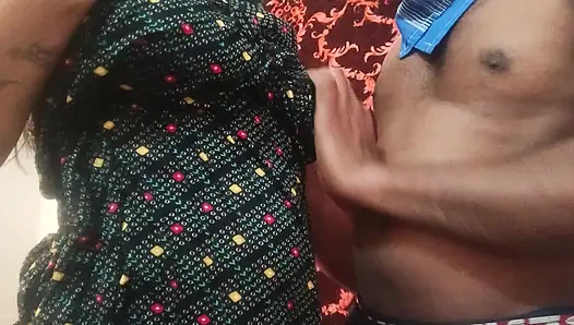 Uncle's daughter in law in hot nighty