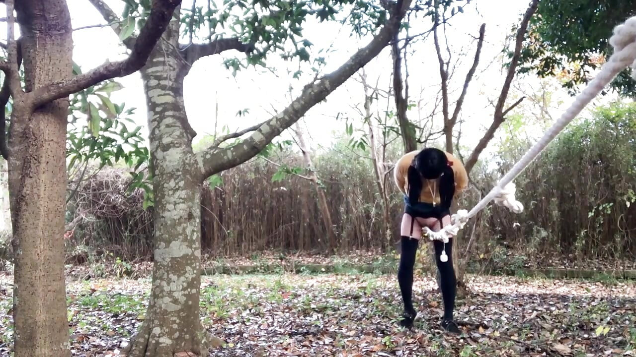 自我训练 50 惩罚绳子跨过火车