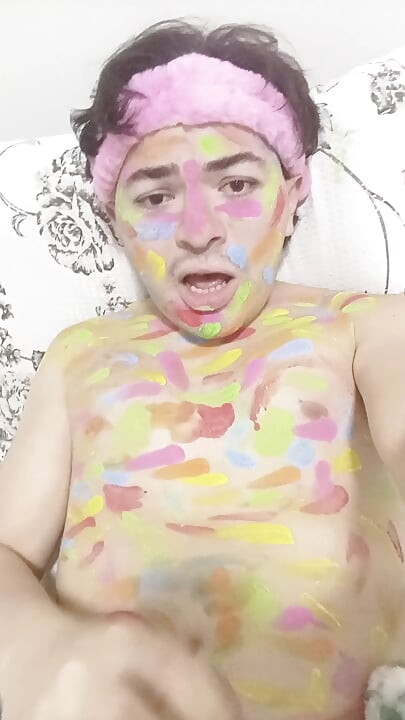 nanasin zinid rainbow fantasy with cum show