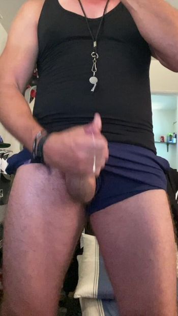 Check out JockDad87&#039;s July 28th Cumshot. I am always horny and ready to shoot a load of my yummy  jock cum. Who wants to lick it off of my hand?