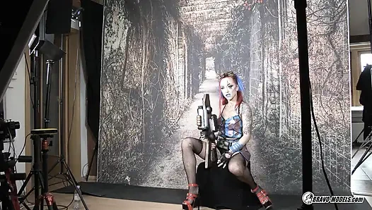 Anne wild - 399 - pemotretan di belakang panggung