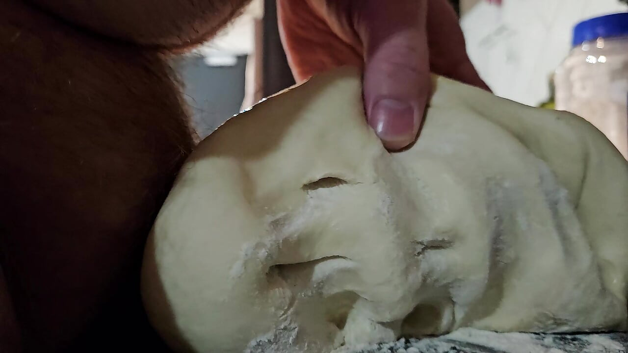 Enjoying bread