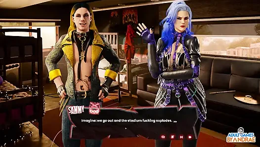 Sex, Sin & Rock'n'roll Gameplay Part 1 - Van Crash, Motel Stop & a Strange New Beginning