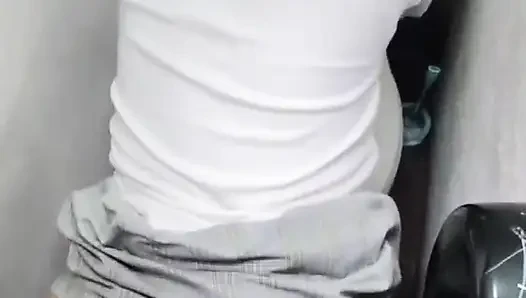 Fucked in a public bathroom