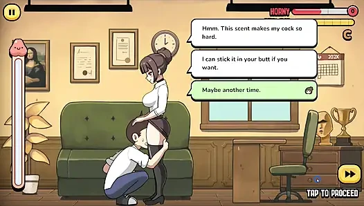 Hentai-spiel - problematischer student - haft lvl 1 - erotische lehrerin