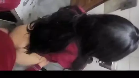 Fucking in the Bathroom with GF