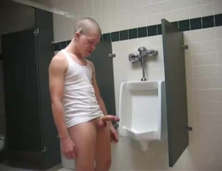 Public Restroom Exhibitionist