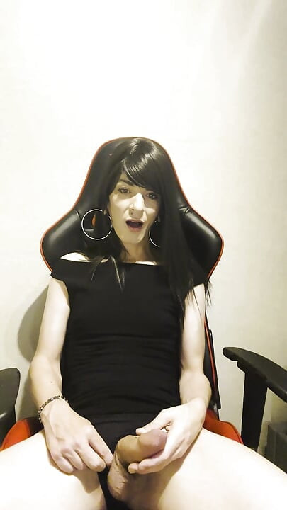 Trans Mum Shows You Her Big Cock