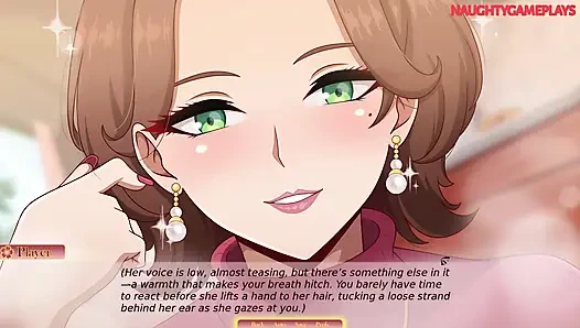 Sayaka моя шаловливая милфа-соседка от Erebeta - сексуальная мачеха с большими сиськами наслаждается горячим сексом со своим новым соседом