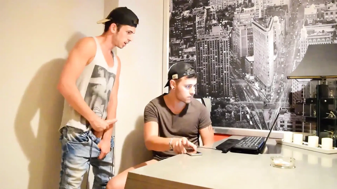 I Catch Him Jerking off and I Break His Ass