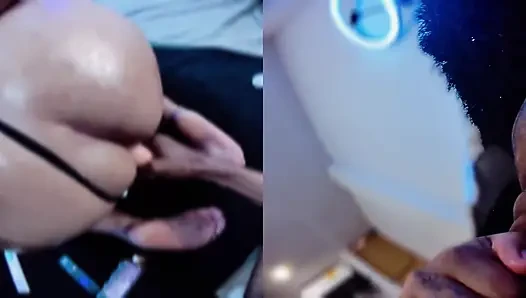 Sperma-bär, pOV kehlenfick, dicke und sexy latina