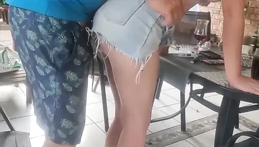 Hard and Rough Outdoor Fuck