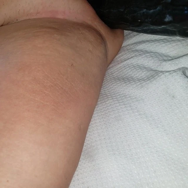 Long stroke bbc dildo makes her cream again