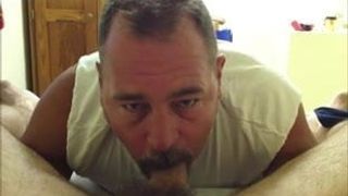 handsome daddy's cock suck