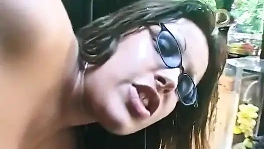 BBW Girl with Glasses Gets Her First Time Anal Sex