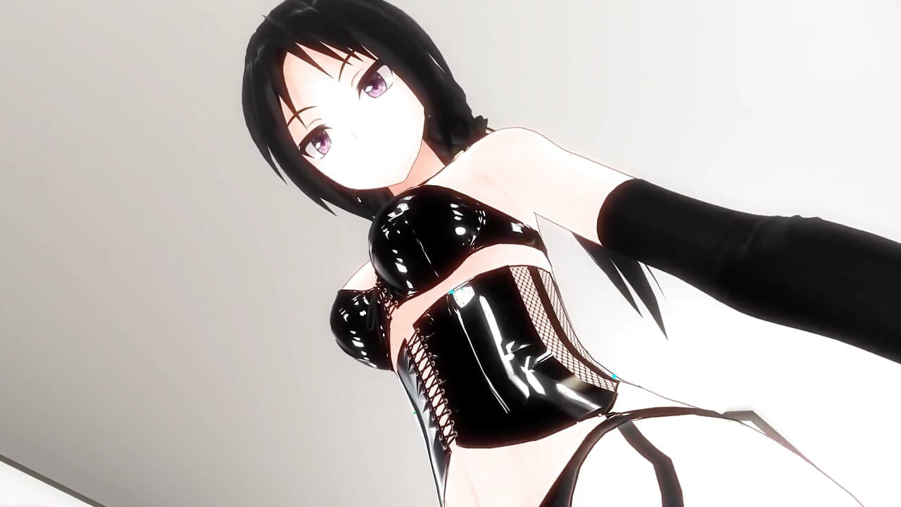 Cewek dengan sepatu hak tinggi di balik sepatu hak tingginya - pov 3d hentai