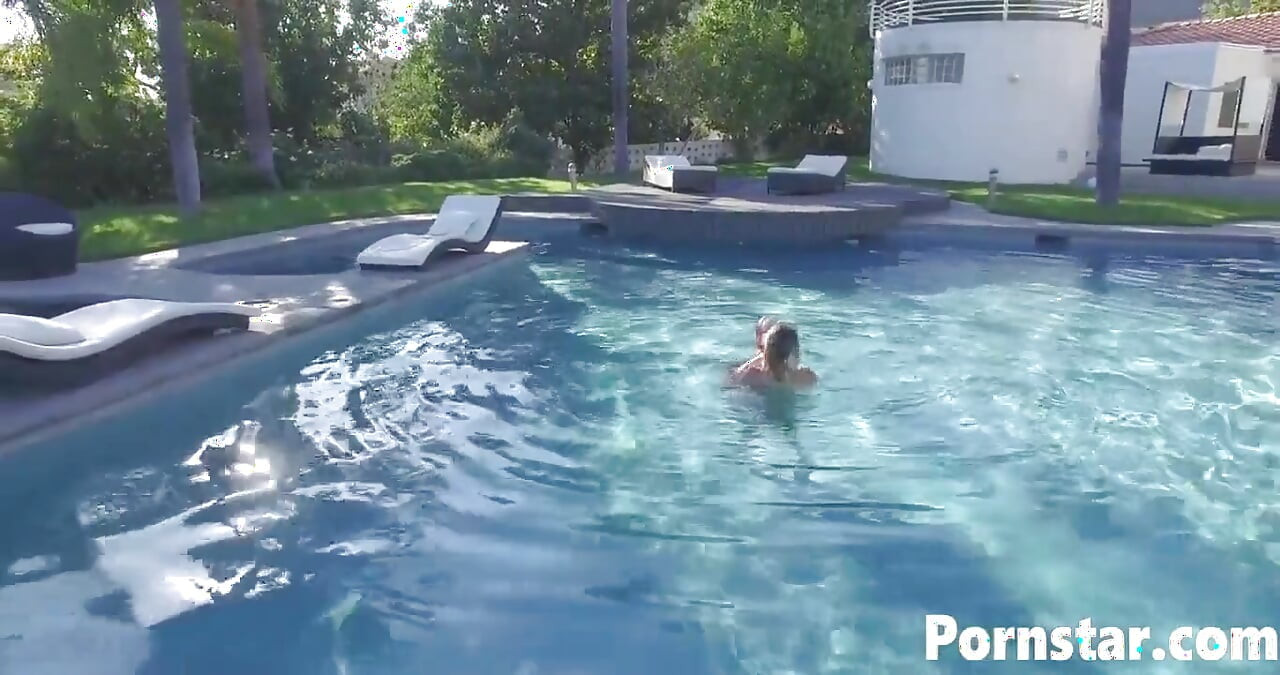 Sexy Tali Dova in bikini enjoys solo sex