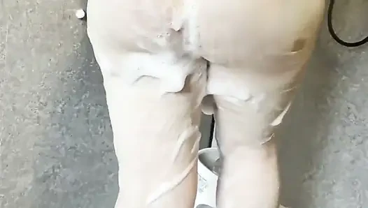 Buharlı duşta üvey anneme saplandım