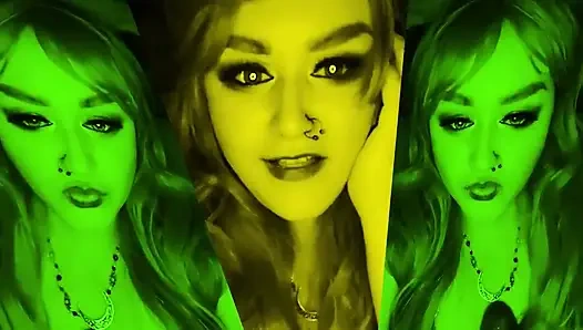 Lerne, schwänze wie eine pro-starrende göttin Lana zu befriedigen