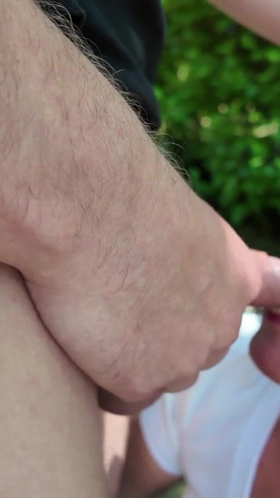 Public AO stranger fuck with creampie and muzzle at a rest area! Full Movie | Clip 2