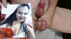 Hyllning för marciofigueira - het chick mun knullad och sperma