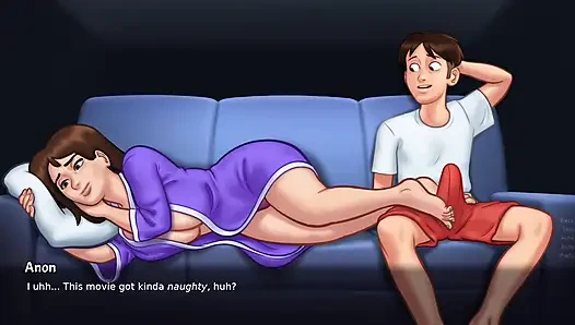 Stepson big dick attract big boobs stepmom