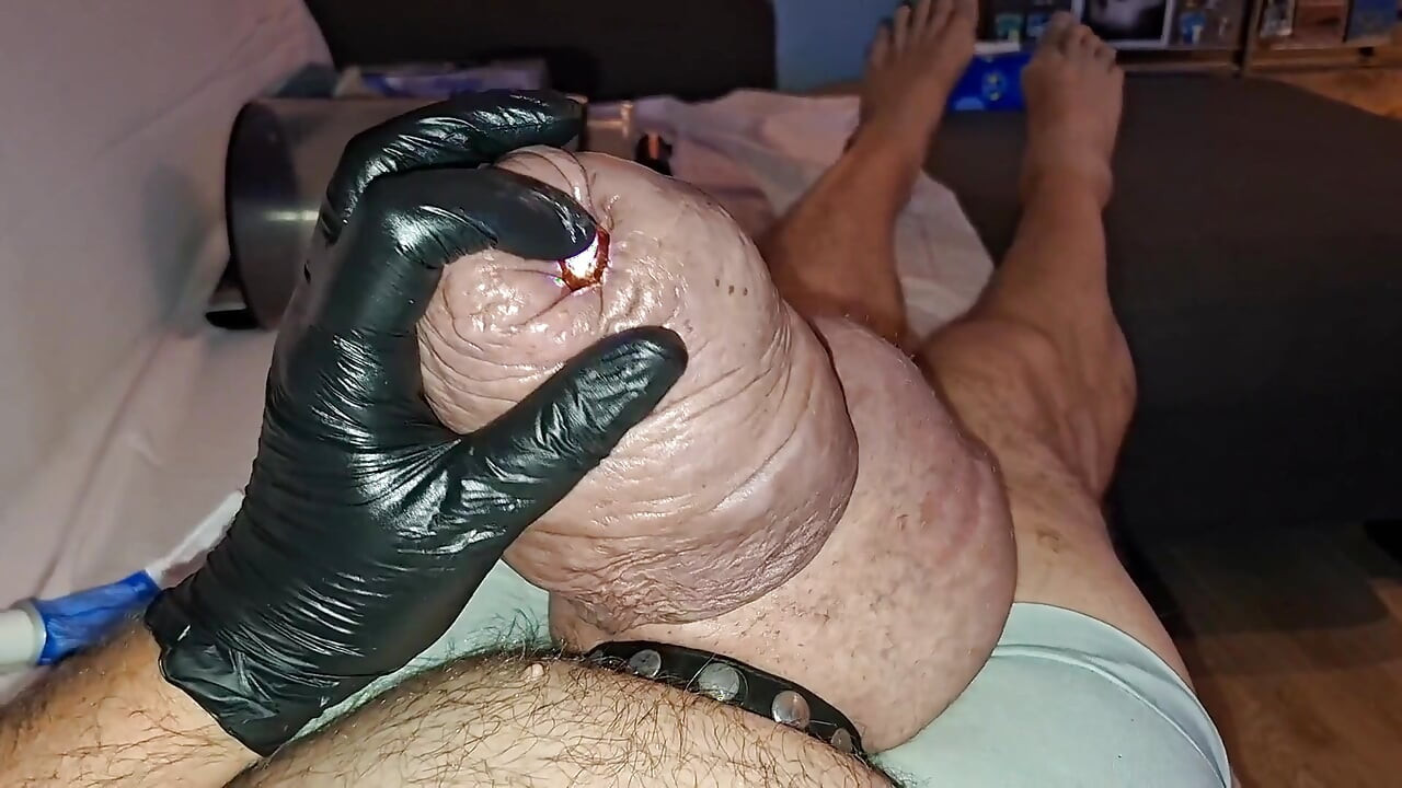 Wanking with Vibrator Made Me Cuming Heavenly