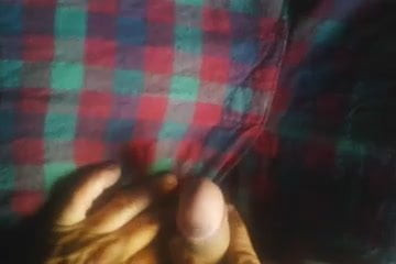 Stroking my dick