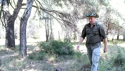 Susi açık havada çifte penetrasyonlu oyuncu seçmeleri