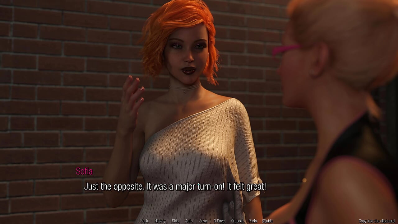 浮気ソフィアと秘密の関係完了 - 16日目:欲求不満のポールダンス、見知らぬ人の前でのグラインド