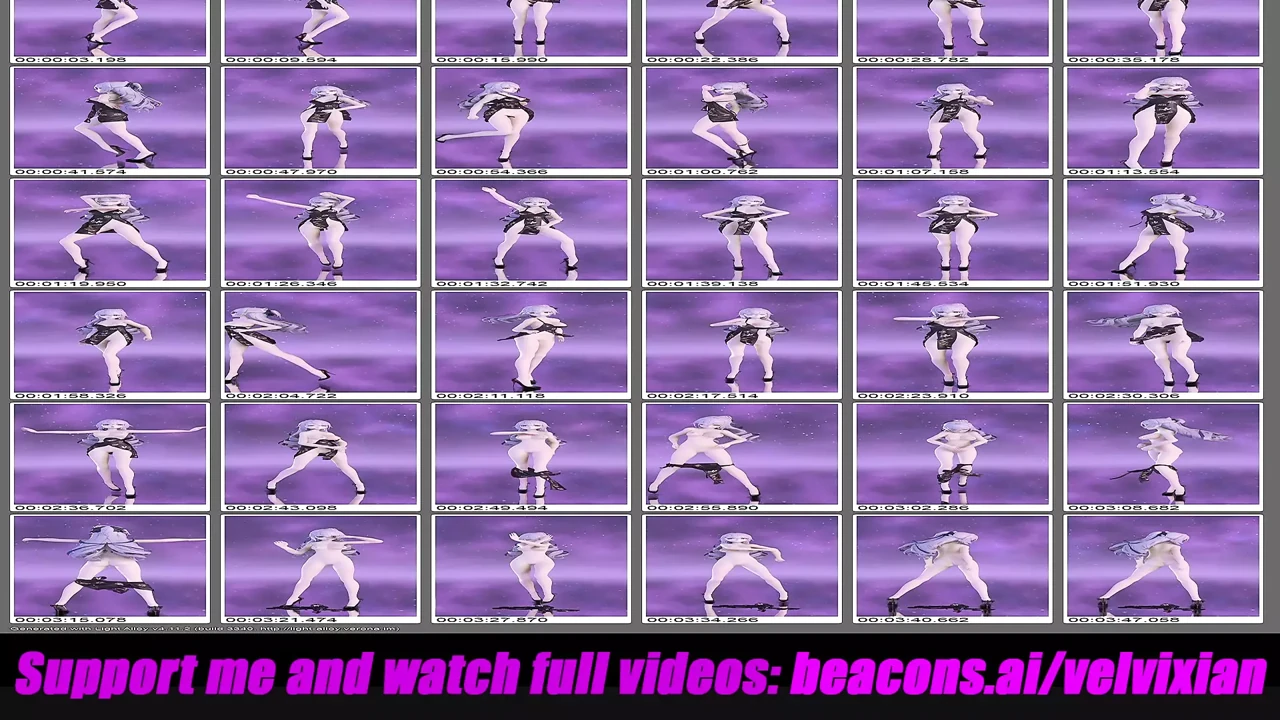 Sexy Anime Girl Dance + Gradual Undressing (TikTok Style) (3D HENTAI)