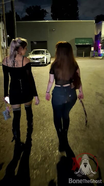 After Hours Rave! Two Party Girls Sharing My Cock