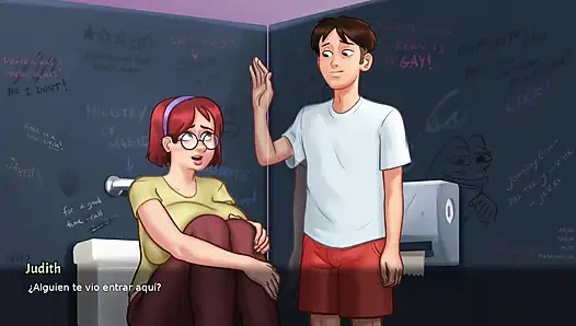 Everyone wants to have sex with Anon in Summertime Saga