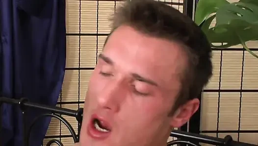 Horny teen gives everything in sex with those bi guys