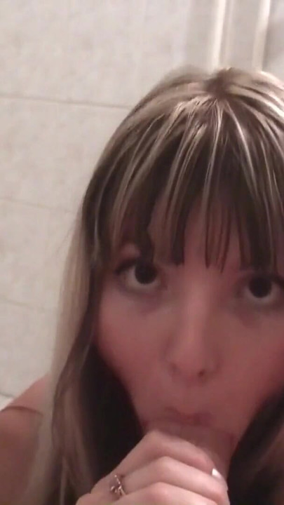 Tiny 18yo Blonde Girl Deep Throats Big White Cock Bigger Than Her Head POV | Clip 1