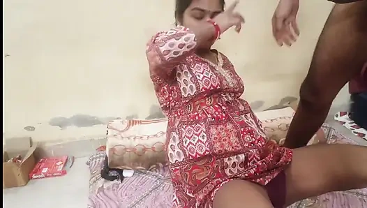 Сессия 19. Романтическое воссоединение подруги дези с бойфрендом после нескольких дней, страстные моменты в его комнате