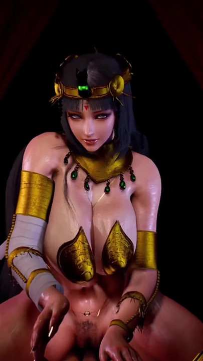 3D sexy bbw zralá milf nahá její obrovská prsa byla tak tvrdě ošukána