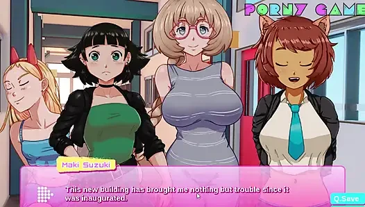 Heroes University H - пролог - мастурбирует за колледжем, часть 5