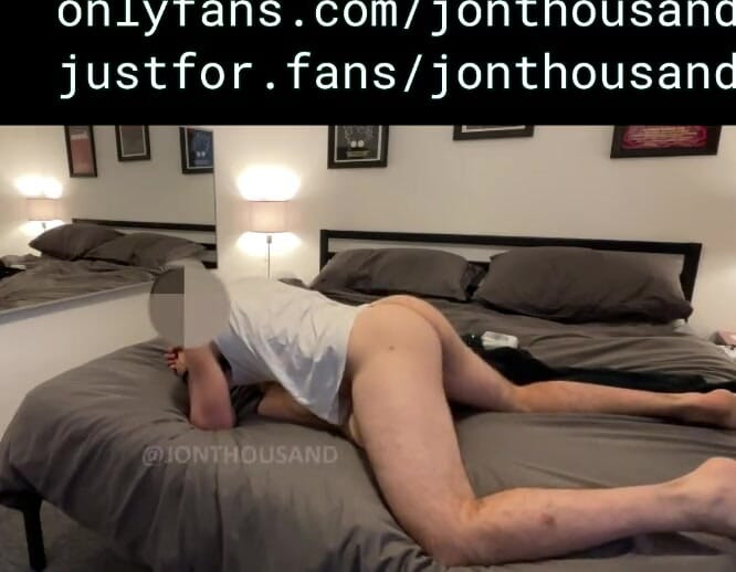 Emptied str8 roommate's cum on my face