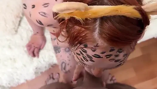 Unusual Girl. Big Tits. Unusual Fetish. Lots of Cum.