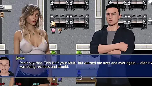 Ofis karısı #25 - bir yabancı Stacy'nin fotoğrafını çekti... Nate, Jessie ve Stacy'nin 3 meblağları vardı.