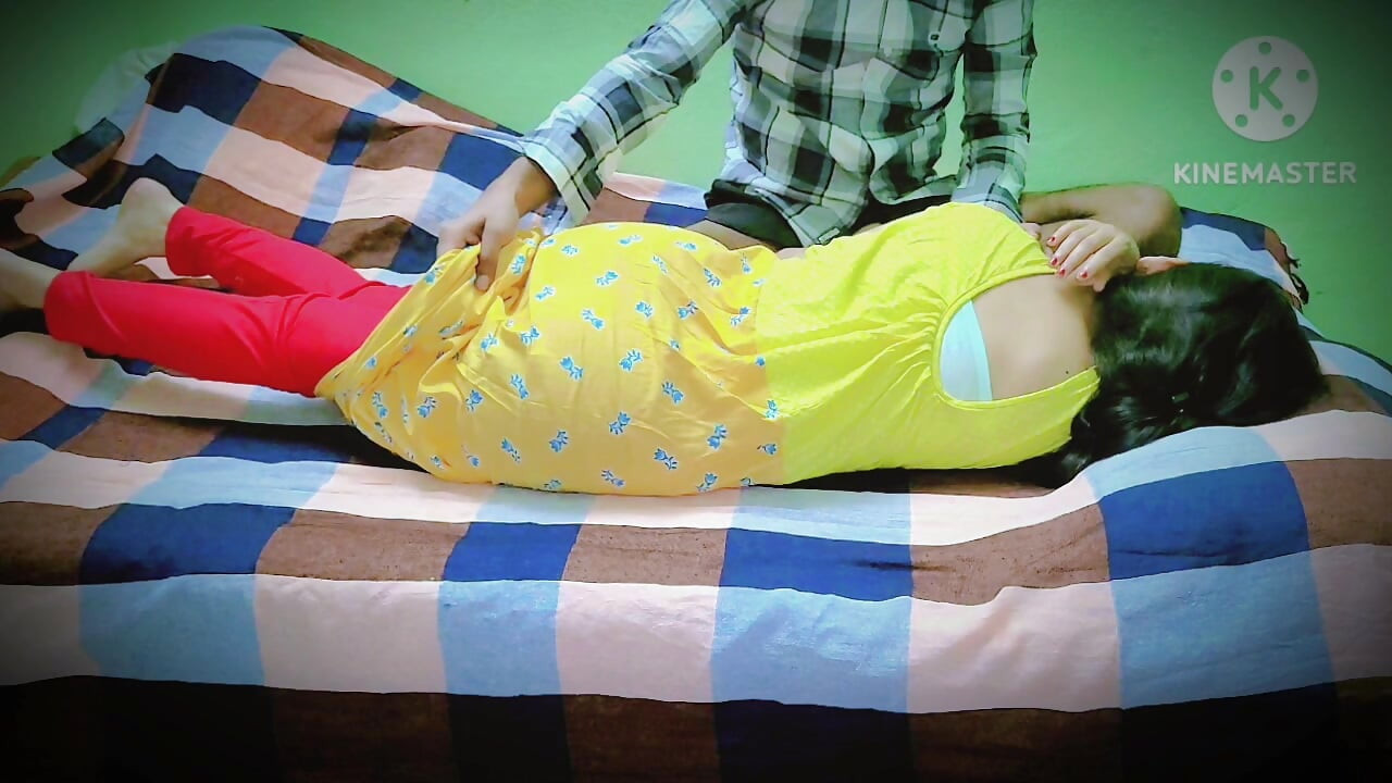 Stepsister and her boyfriend romance and sex